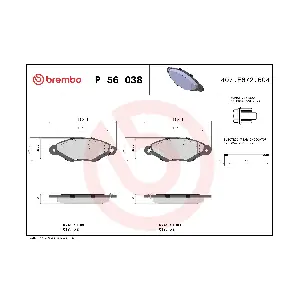 BREMBO P 56 038