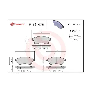 BREMBO P59076