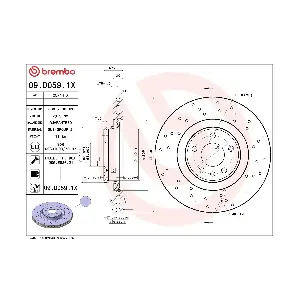 09.D059.1X BREMBO
