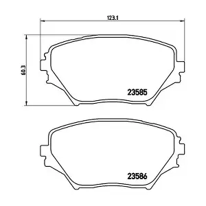 BREMBO P83055