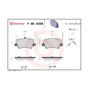 P86032E BREMBO