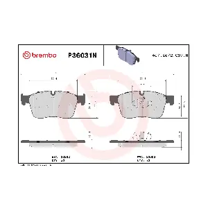 BREMBO P36031N