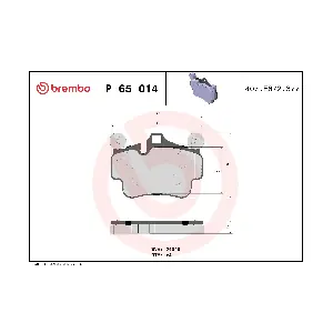 BREMBO P65014