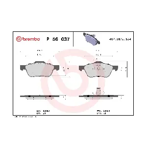BREMBO P56037