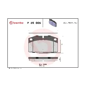BREMBO P 59 005