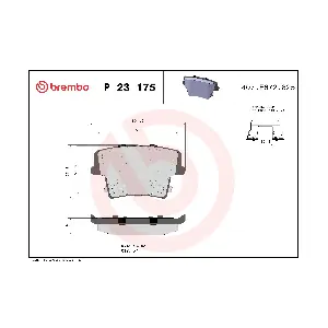 BREMBO P 23 175