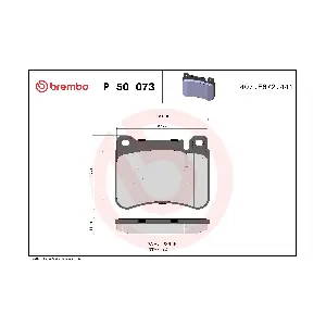 P50073 BREMBO