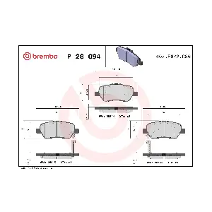 P28094 BREMBO