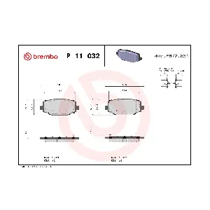 P 11 032 BREMBO