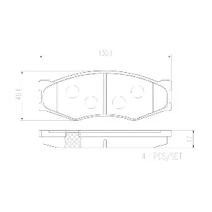BREMBO P56014N