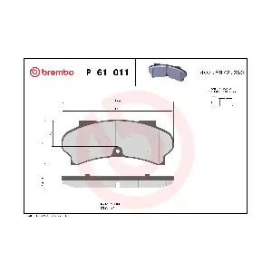 BREMBO P61011