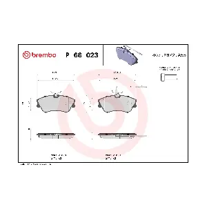 BREMBO P68023