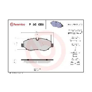 BREMBO P50085