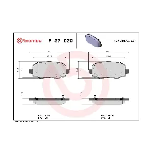 BREMBO P 37 020