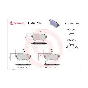 P68074 BREMBO