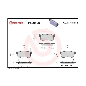 BREMBO P15010N
