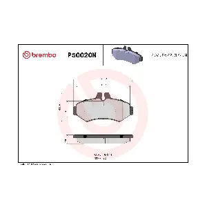 BREMBO P50020N