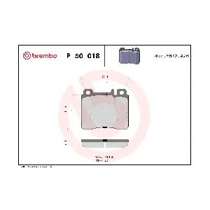 BREMBO P50018
