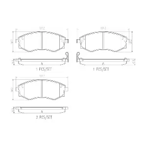 P30075N BREMBO