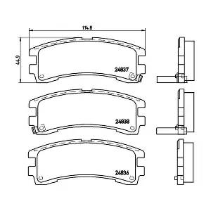 P56017 BREMBO