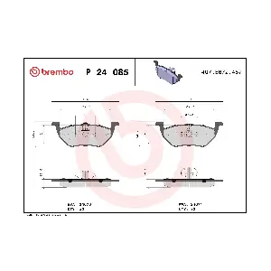 BREMBO P24085