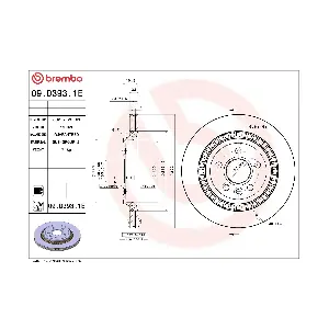 BREMBO 09D3931E