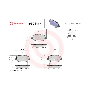 BREMBO P30111N
