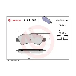 BREMBO P61066