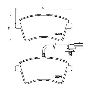 BREMBO P68058E