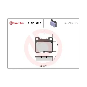 BREMBO P 50 013