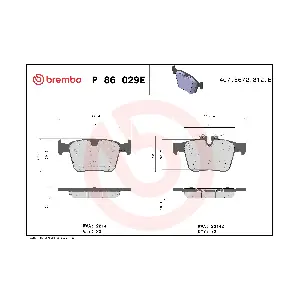 BREMBO P 86 029E