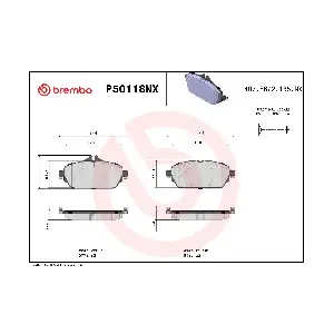 P50118NX BREMBO