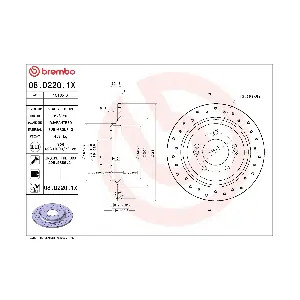 08.D220.1X BREMBO