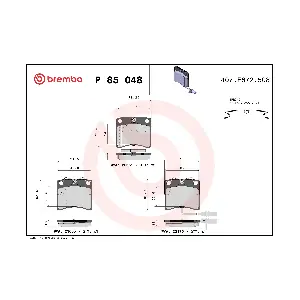 BREMBO P 85 048