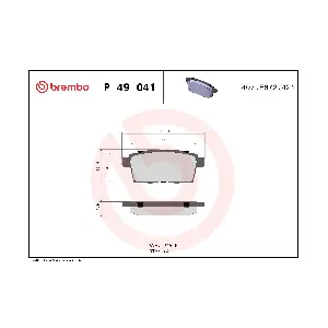 BREMBO P49041