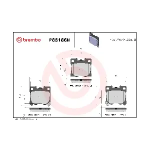 P83186N BREMBO