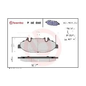 BREMBO P50050