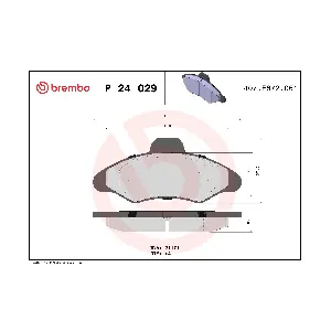 BREMBO P24029