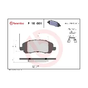 BREMBO P 18 001