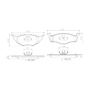 BREMBO P85055N
