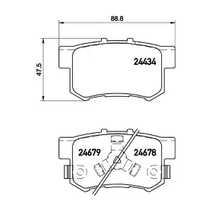 BREMBO P28061