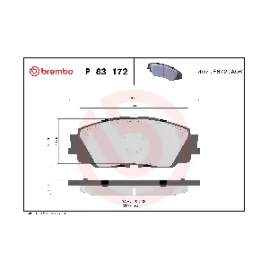BREMBO P 83 172