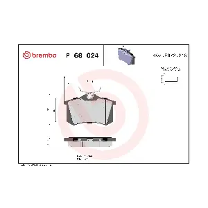 BREMBO P 68 024