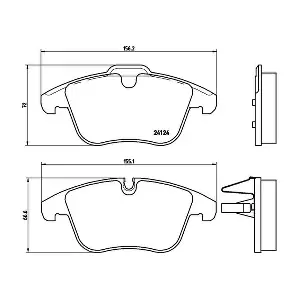 BREMBO P36022