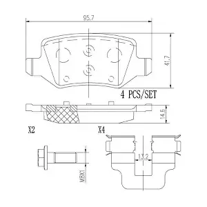 P50058N BREMBO