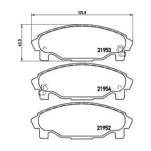 BREMBO P 16 007