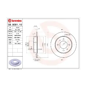 08.9081.11 BREMBO