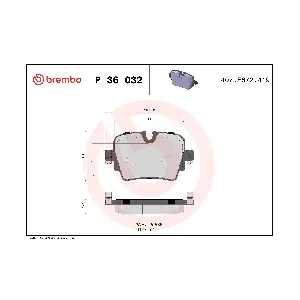 BREMBO P36032