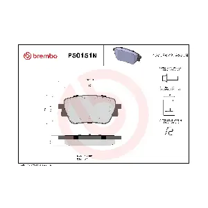 P50151N BREMBO