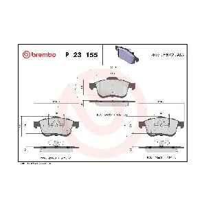 BREMBO P 23 155